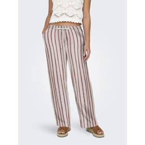 Only Siesta Pull Up Linen Trouser